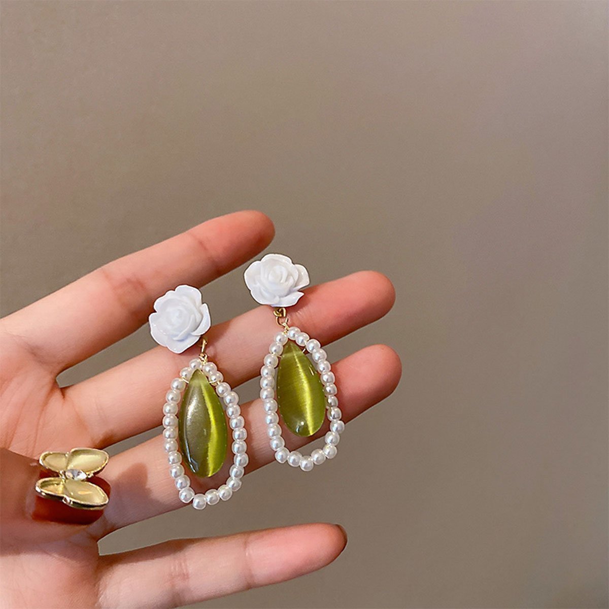 Long Dangle Earrings Fresh Sweet Style Fashion Jewelry For Young Women Gift