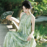 New Chinese Style Long Dress Super Fairy elegant hanfu