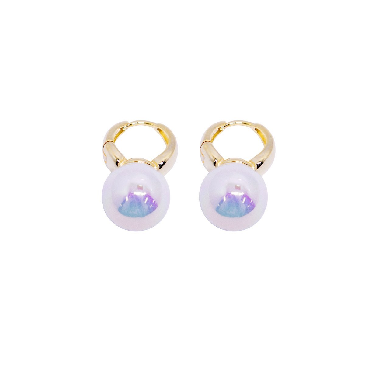 French Temperament Pearl Earrings Elegant Fashion Jewelry for Girls and Women