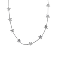 Girls Jewelry Necklace Star Titanium Steel Necklace Women Snake Bone Necklace