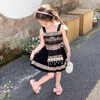 Girls' Ethnic Two-Piece Set