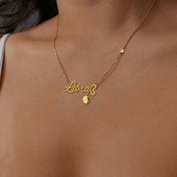 Twelve Zodiac Constellation Necklace Fashion Horoscope Star Sign Jewelry