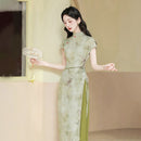 Elegant Long Shirt and Skirt Cheongsam