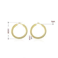 Classic Round Hoop Earrings