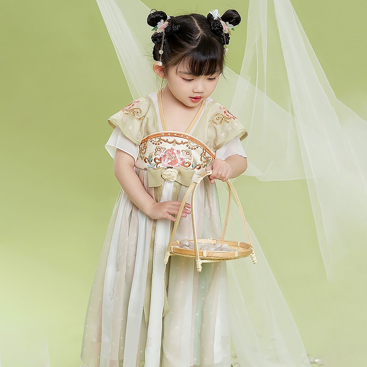 Girls Traditional Chinese Dress Hanfu