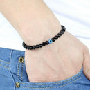 Turkish Black Greek Evil Eye Bracelet Cord