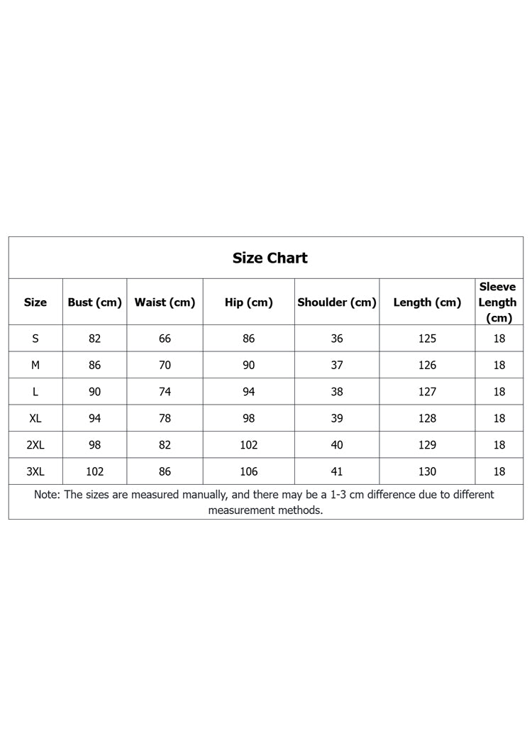 Ink-Wash Floral Qipao | Short-Sleeve Slim Mandarin-Collar Gown