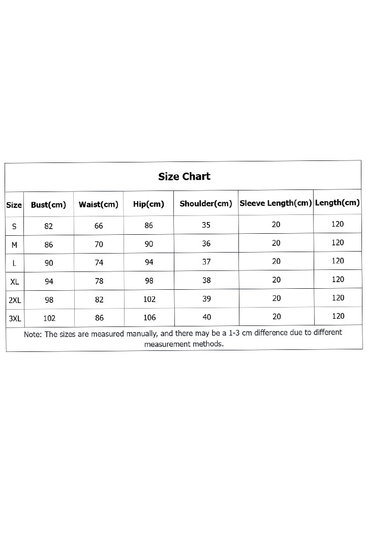 Classic Shanghai Qipao | Summer Cap-Sleeve Mandarin Maxi with Ink Floral