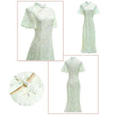 Traditional Lace Cheongsam Chinese Qipao Dress